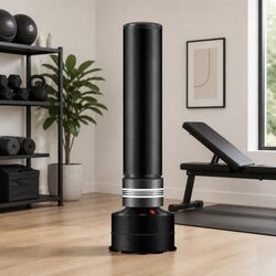 Free Standing Boxing Punching Bag 2-Zone Kicking Heavy Duty Martial Arts