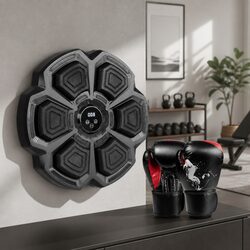 Smart Music Punching Box: 40cm x 5cm, 1kg, 12OZ Gloves