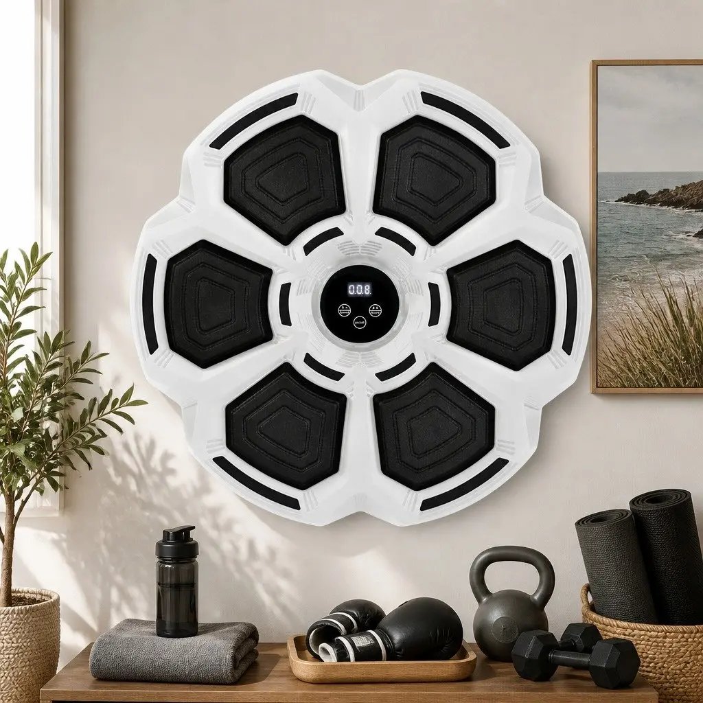Electronic Punching Box Music Machine Wall Mounted 9 Speeds Bluetooth Home