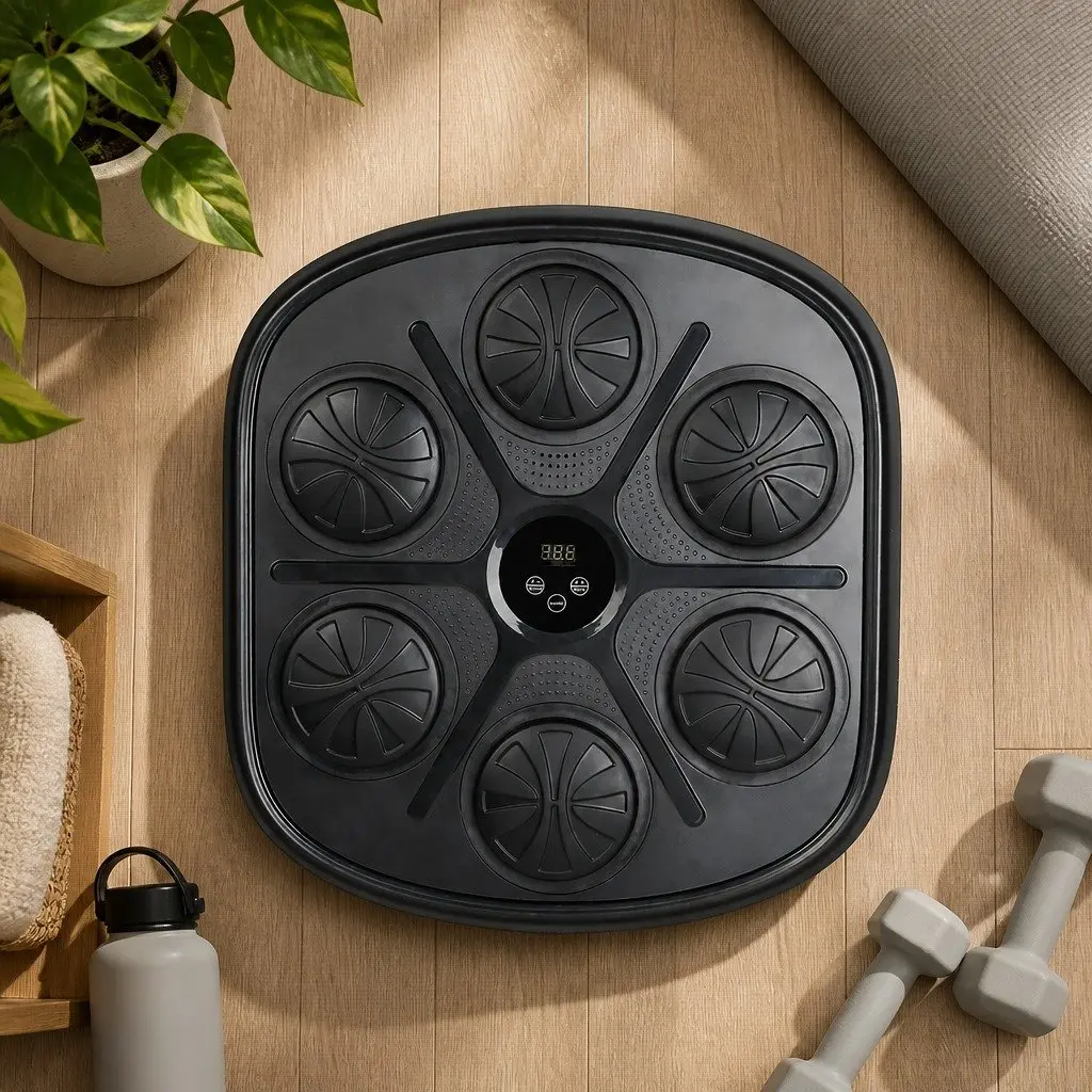 Electronic Music Punching Box 9 Speeds Wall Mount Home Workout Training Machine