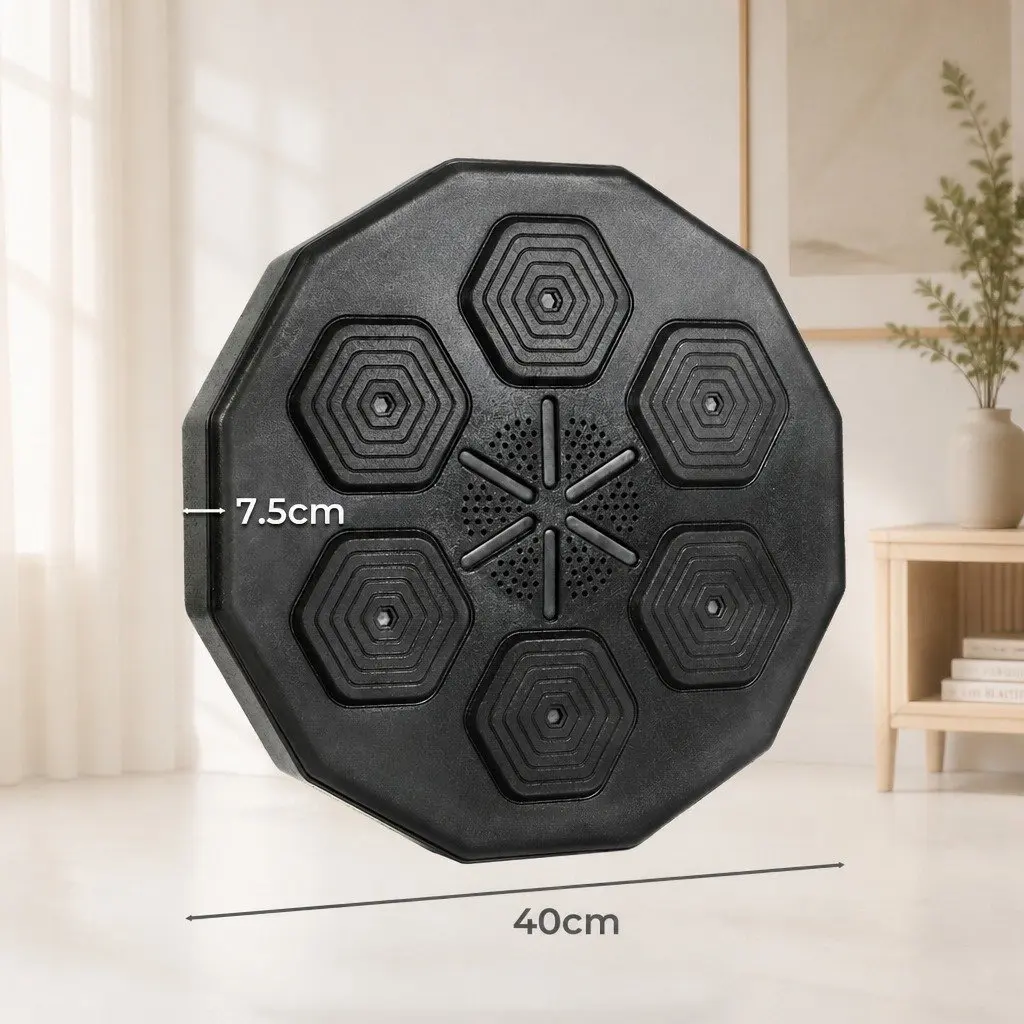 Smart Music Boxing Machine Wall Mount Electronic Punching Pad Bluetooth Training