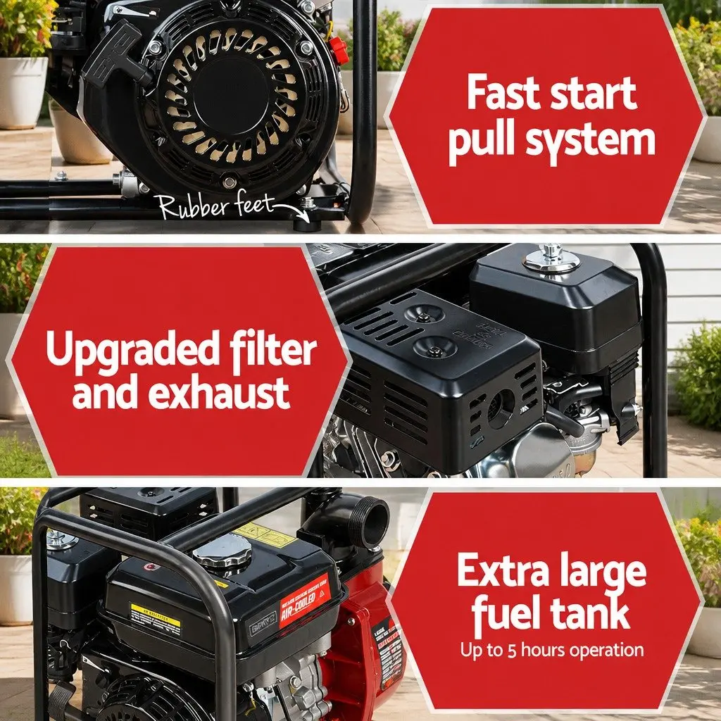 7HP 2" High Flow Petrol Water Pump