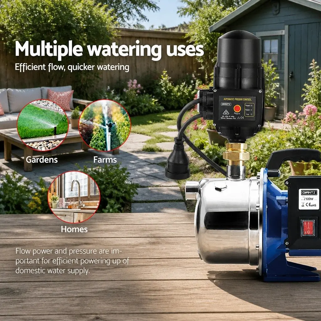 Garden Water Jet Pump 1100W