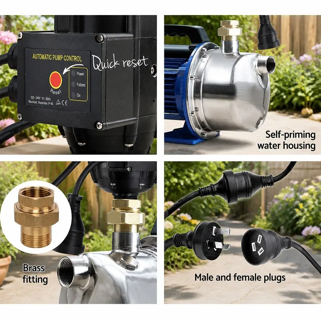 Garden Water Jet Pump 1100W