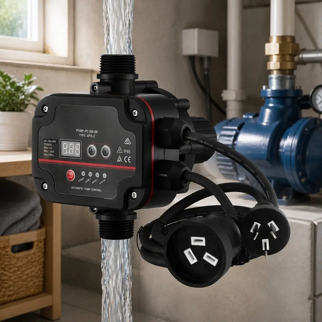 16A 1.5kW Digital Water Pump Controller with Adjustable Pressure