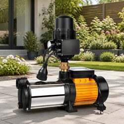 4-Stage Garden Water Pump Irrigation Booster High Pressure 2000W Transfer Pump