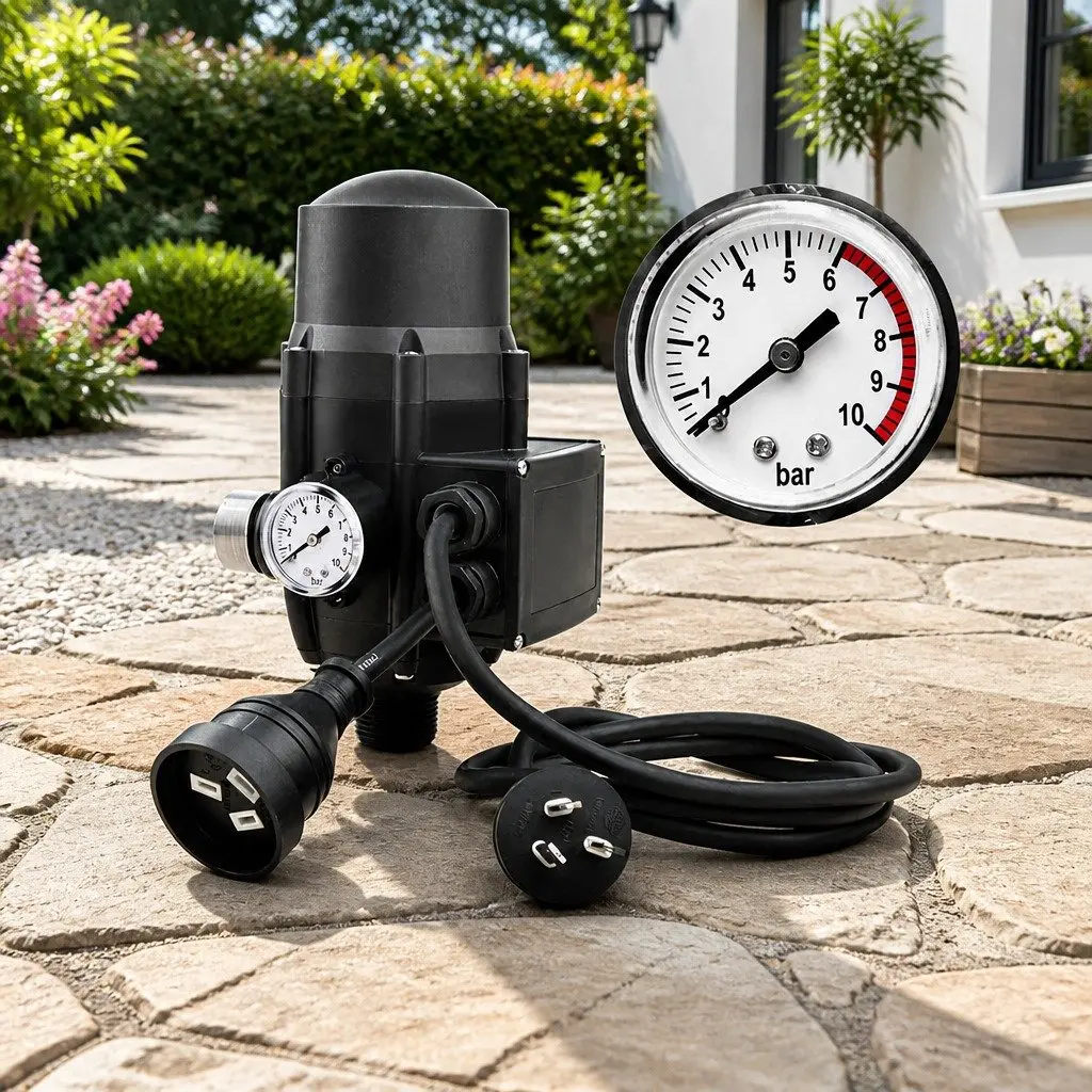 4 Stage Garden Water Pump Irrigation Booster 2000W High Pressure Transfer Pump