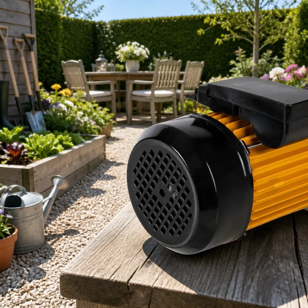 4-Stage Garden Water Pump 2000W Max Pressure Irrigation Booster Rainwater Tank