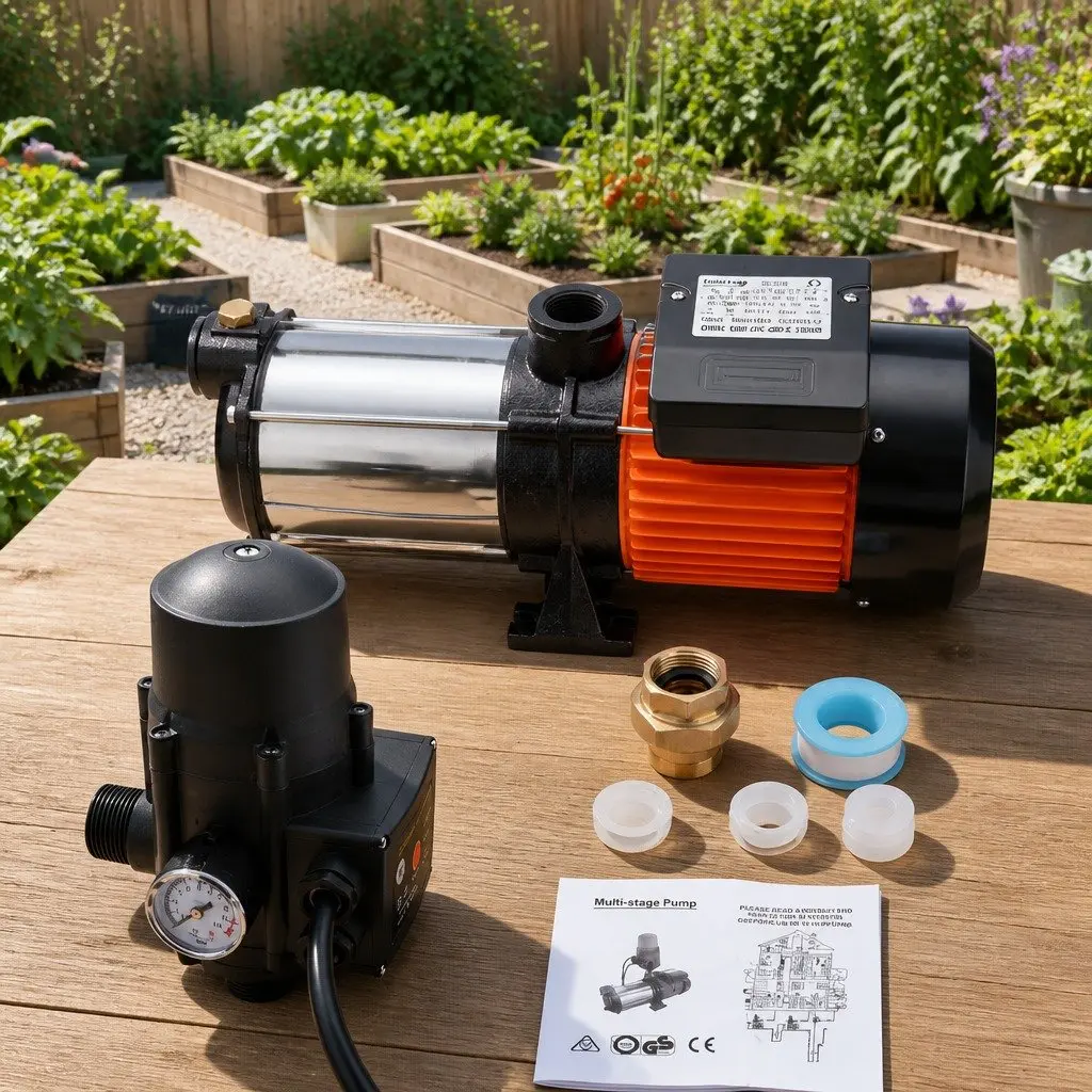 1800W Multi-Stage Water Pressure Pump
