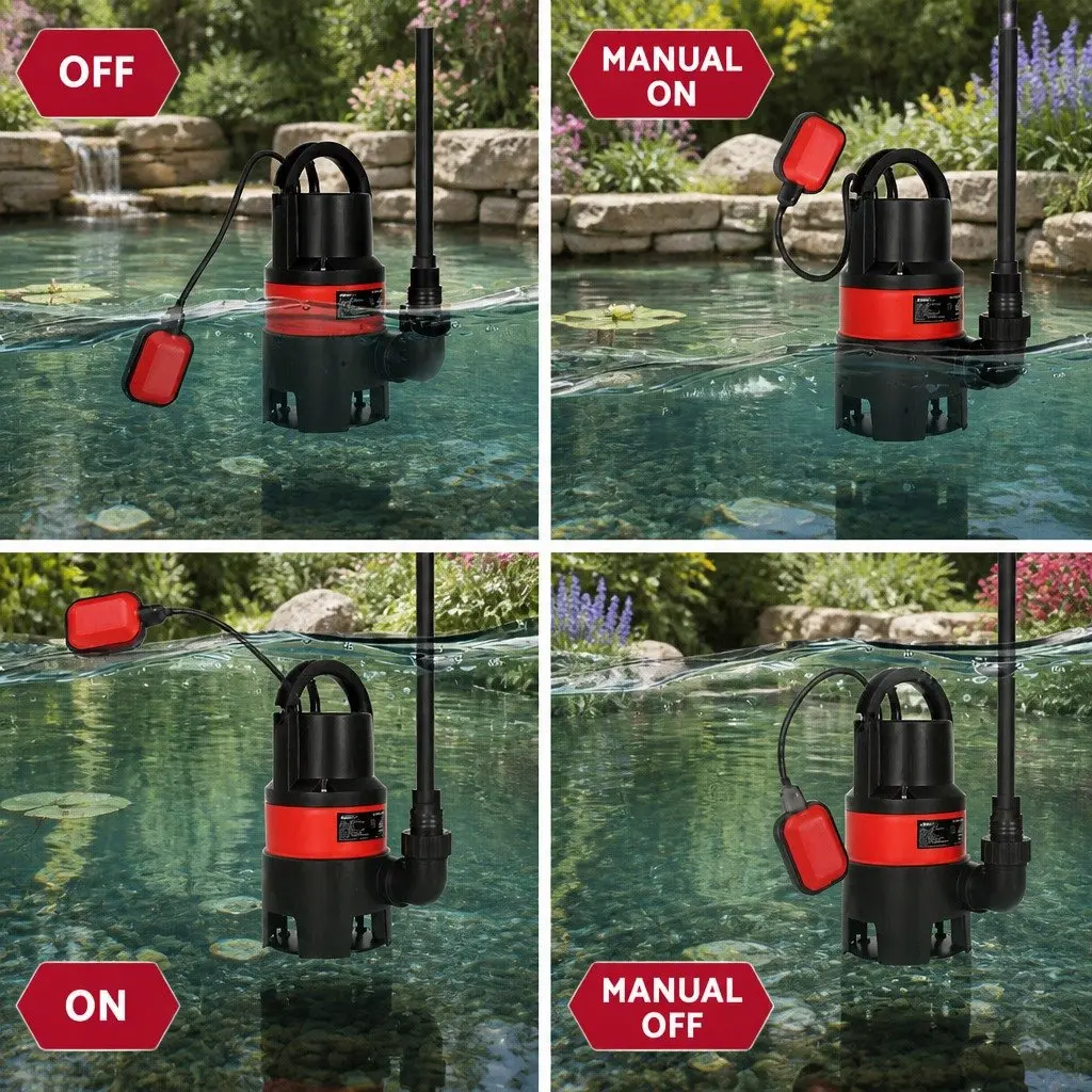 400W Submersible Pump for Drainage