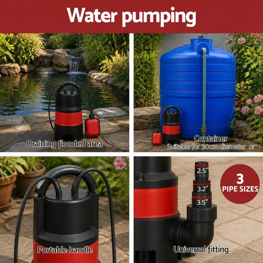 400W Submersible Pump for Drainage