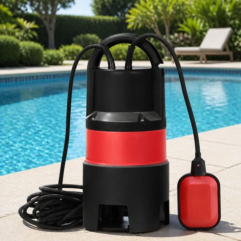 750W Submersible Water Pump Dirty Pool Pond Flooding Drainage Sump Portable