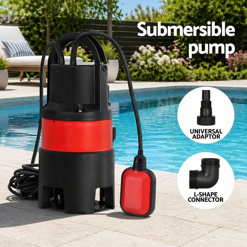 750W Submersible Water Pump Dirty Pool Pond Flooding Drainage Sump Portable