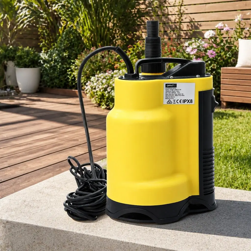 Submersible Pump for Water Drainage 400W Portable 10m Cable