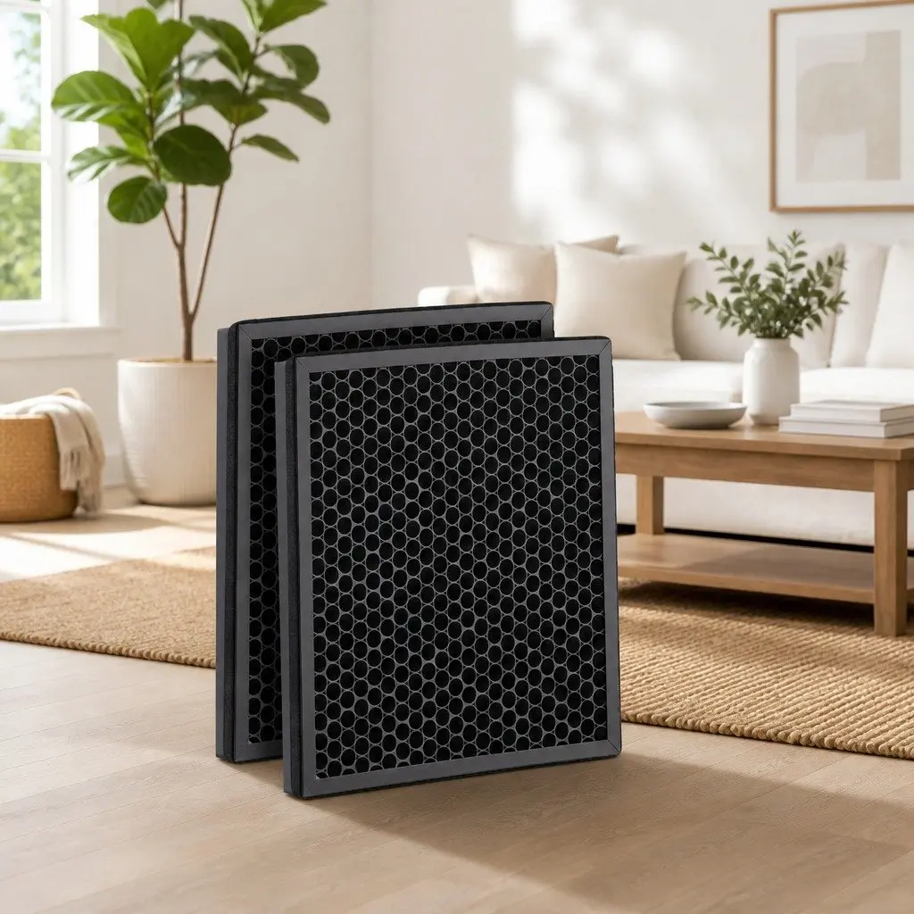 Air Purifier Filter Replacement H12 HEPA 2 Pack Dual Intake Purifier Pet Home