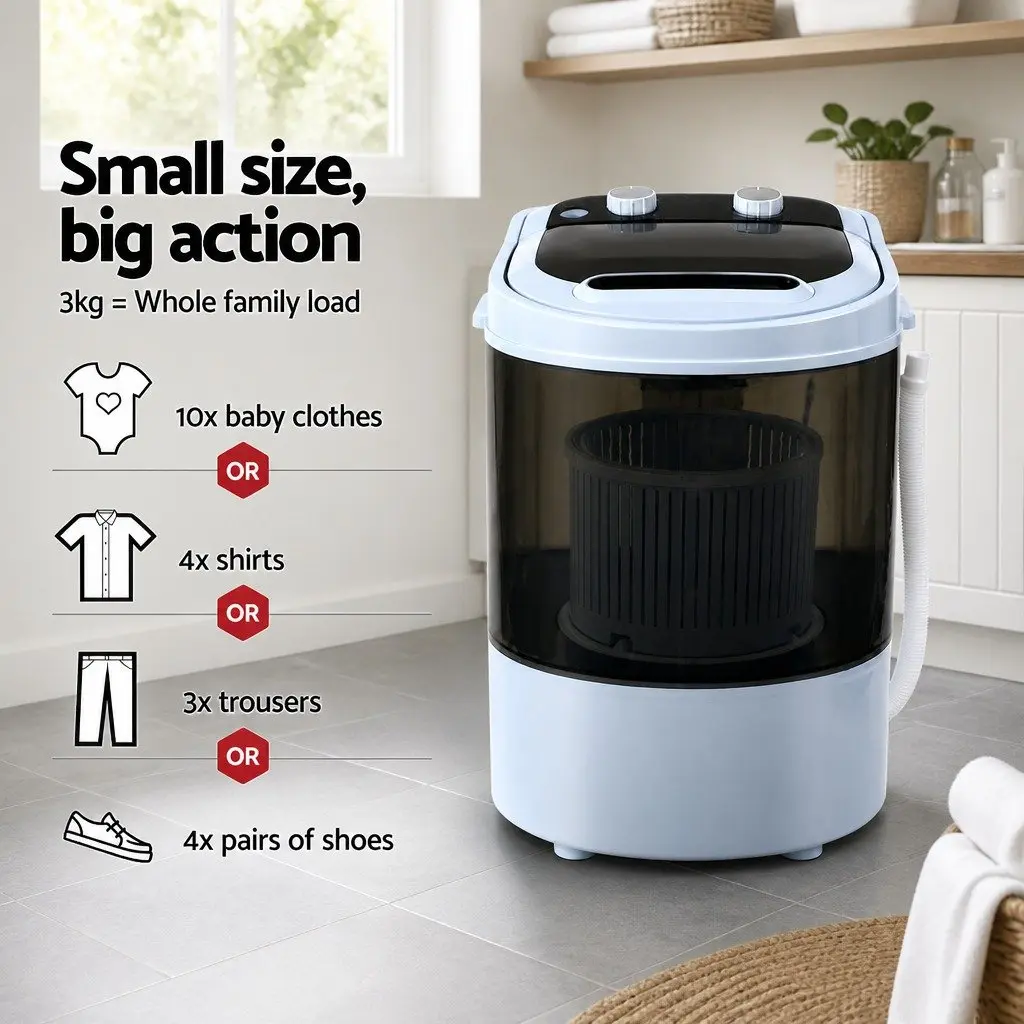 3KG Portable Washing Machine
