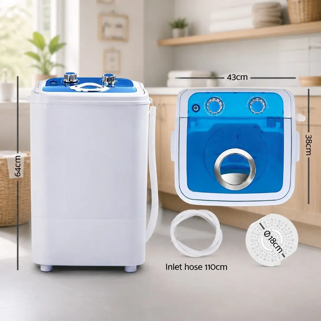 Portable Washing Machine with 4.6KG Capacity