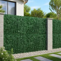 Artificial Ivy Privacy Fence Screen Panel Greenery Backdrop Balcony Patio