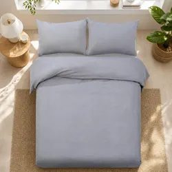 Specifications of Grey Queen Quilt Cover Set – 3 Pieces