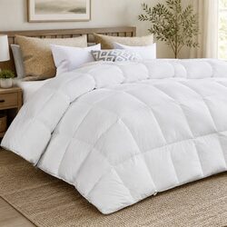 Queen Quilt - 210cm x 210cm Siliconized Fibrefill Comforter