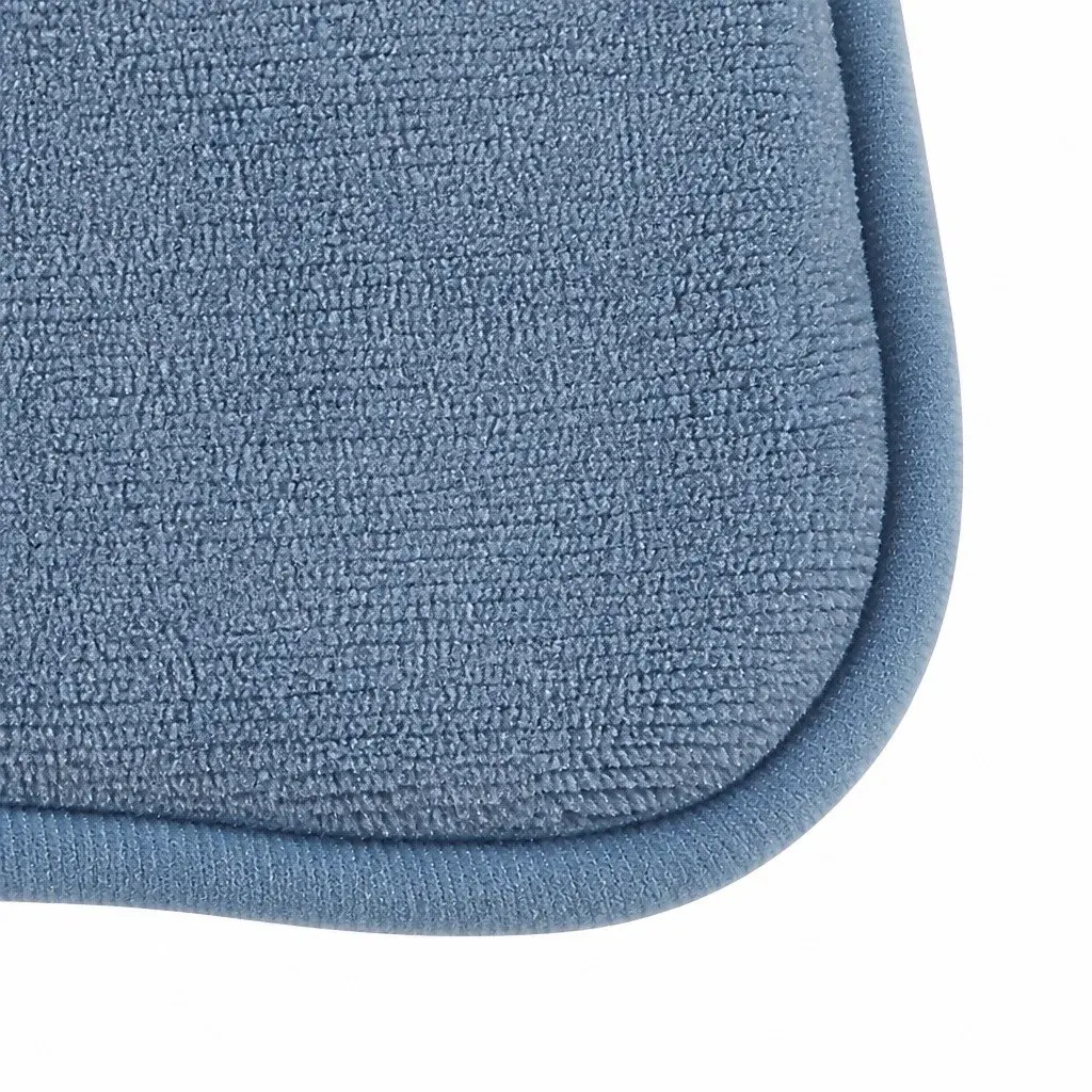 King Doona Quilt Comforter Blanket Blue Polyester Diamond Stitching Bedding