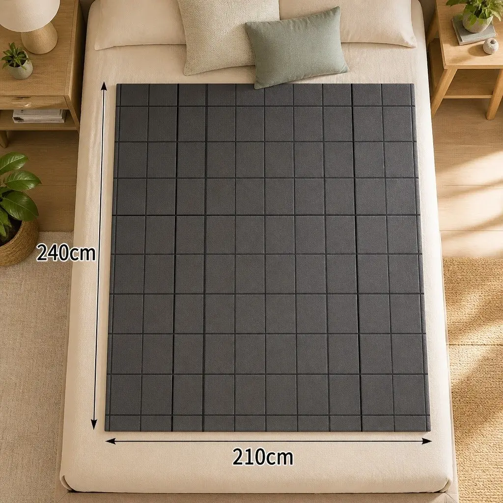King Quilt Doona Comforter Blanket Polyester Filling Warm Bedding Sleeping Cover