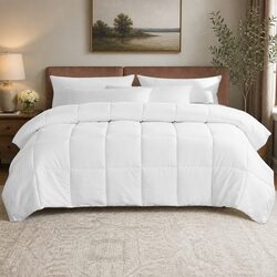 Single Quilt 200GSM Renewable Fiber Soft Breathable Hypoallergenic Machine
