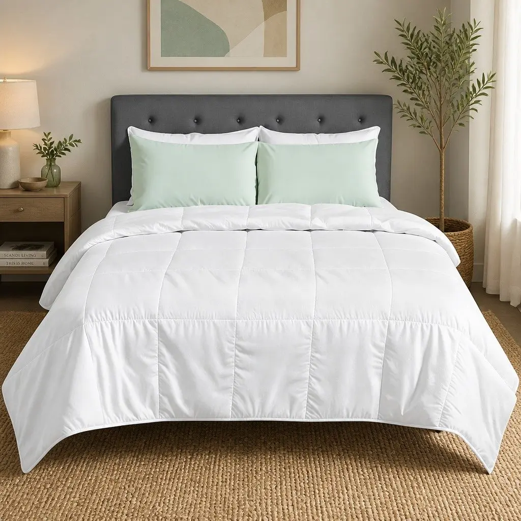 Bamboo Microfibre Summer Quilt Double, 210cm x 180cm