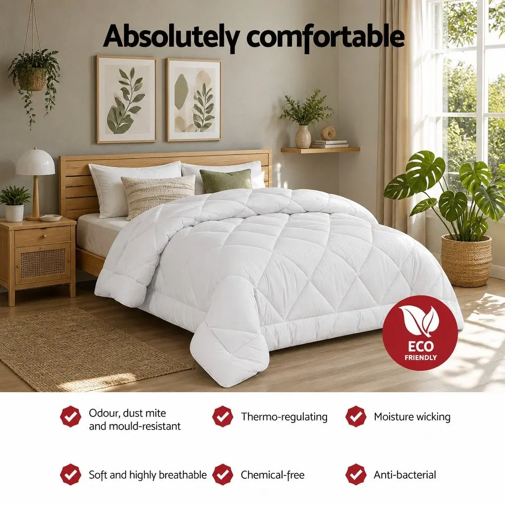 Super King Bamboo Microfibre Quilt