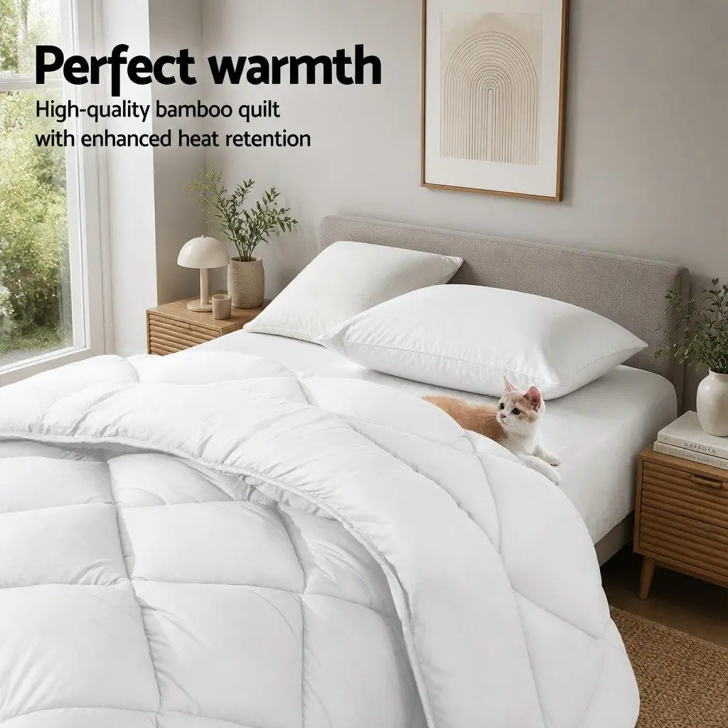 Super King Bamboo Microfibre Quilt