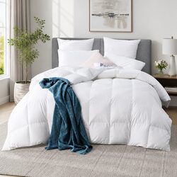 King Goose Down Quilt Specifications: 500GSM, 210x240cm