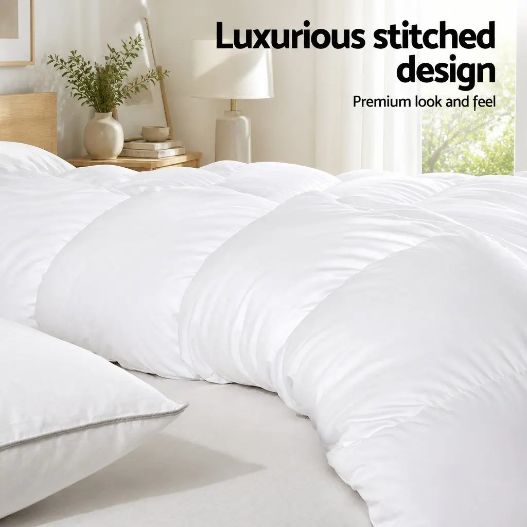 Super King Goose Down Feather Quilt