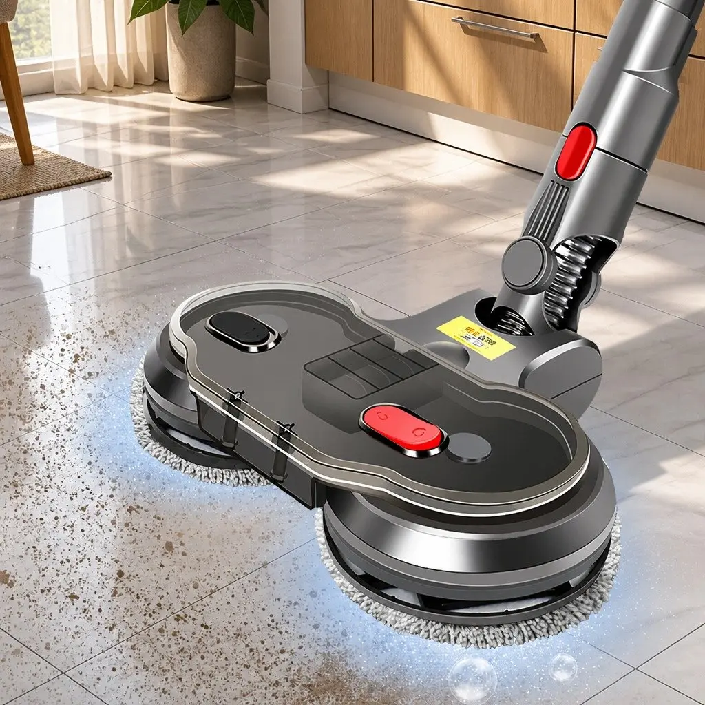 Motorised Mop Head Attachment for Vacuum Cleaner 28cm x 13cm x 5cm