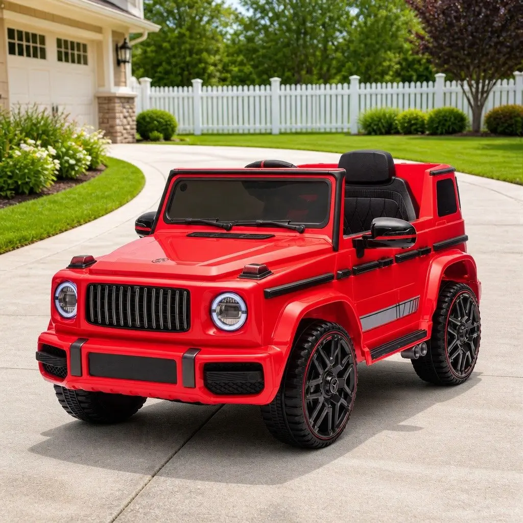 Red Kids Electric Ride On Car 12V