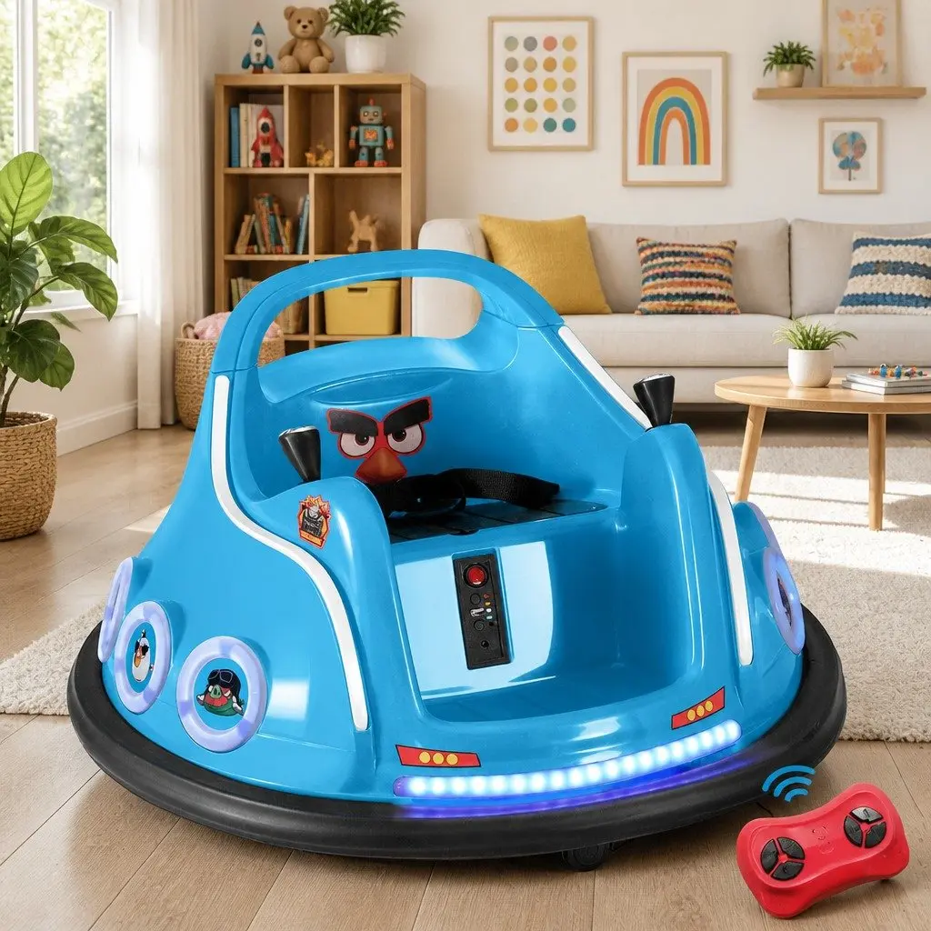 Ride On Car for Kids Outdoor Play 73cm Blue