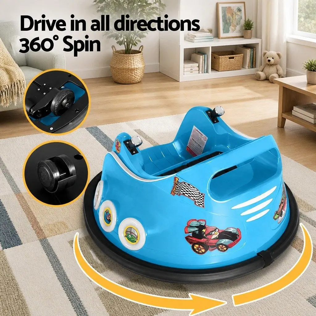 Ride On Car for Kids Outdoor Play 73cm Blue