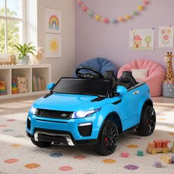 Kids Electric Ride On Car 12V Specifications: SUV Toy with Remote Control - Blue