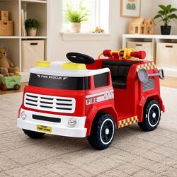 Specifications of Kids Ride On Fire Truck Electric Vehicle