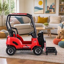 Electric Ride On Forklift Toy Car - Specs Included