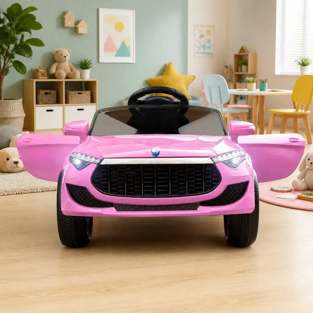 Kids Electric Ride On Car for Outdoor Use 12V Pink