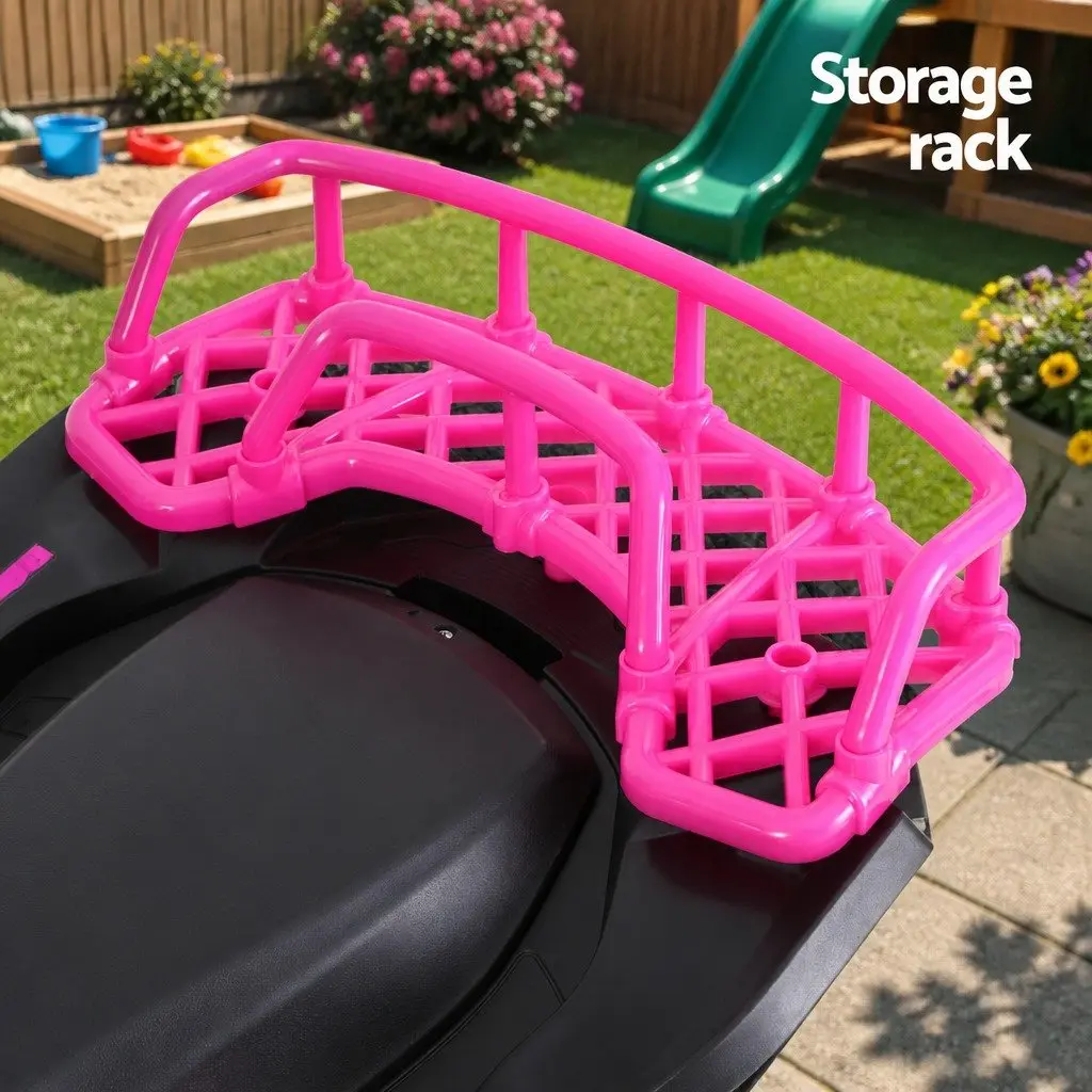 Kids Ride On ATV Quad Electric Toy for Kids 12V Pink