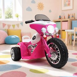 Specifications for Kids Electric Ride-On Police Motorcycle