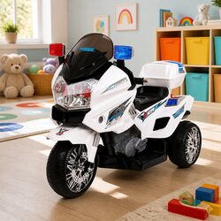 Detailed Specs for the Kids Electric Ride-On Police Car