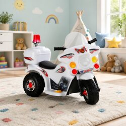Kids Electric Ride-On Police Motorcycle Specifications