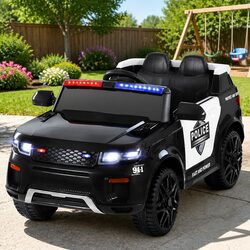 Detailed Specs for the Kids Electric Ride On Police Car