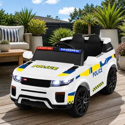 Kids Electric Ride On Police Car - Specs and Features