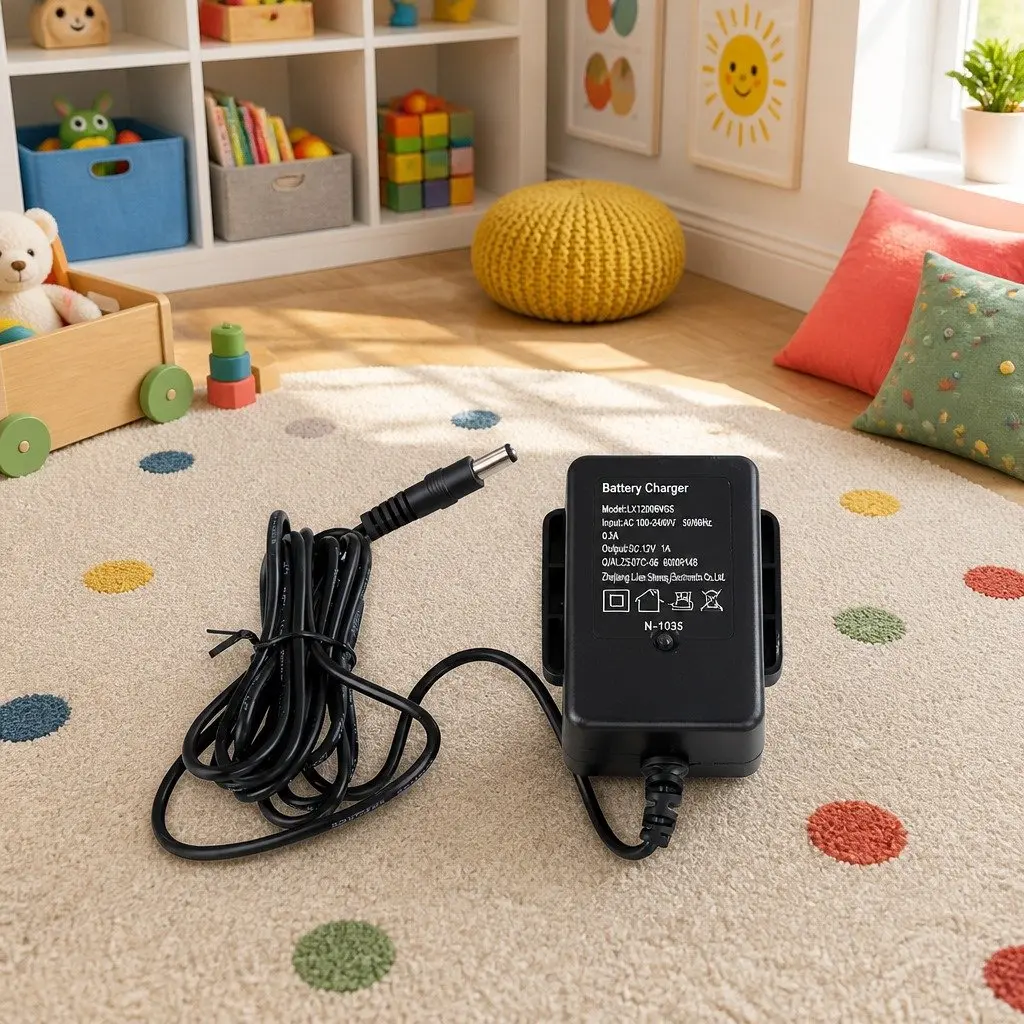 Ride On Car for Kids 6V Electric Sports Racer Black