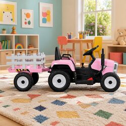 Kids Electric Ride On Tractor Dimensions and Specs