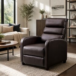 Specifications of the Brown PU Leather Recliner Armchair