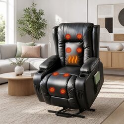 Specifications of the Adjustable Lift Assist Massage Recliner